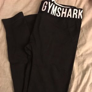 Gym shark Fit Legging - black/white size Small